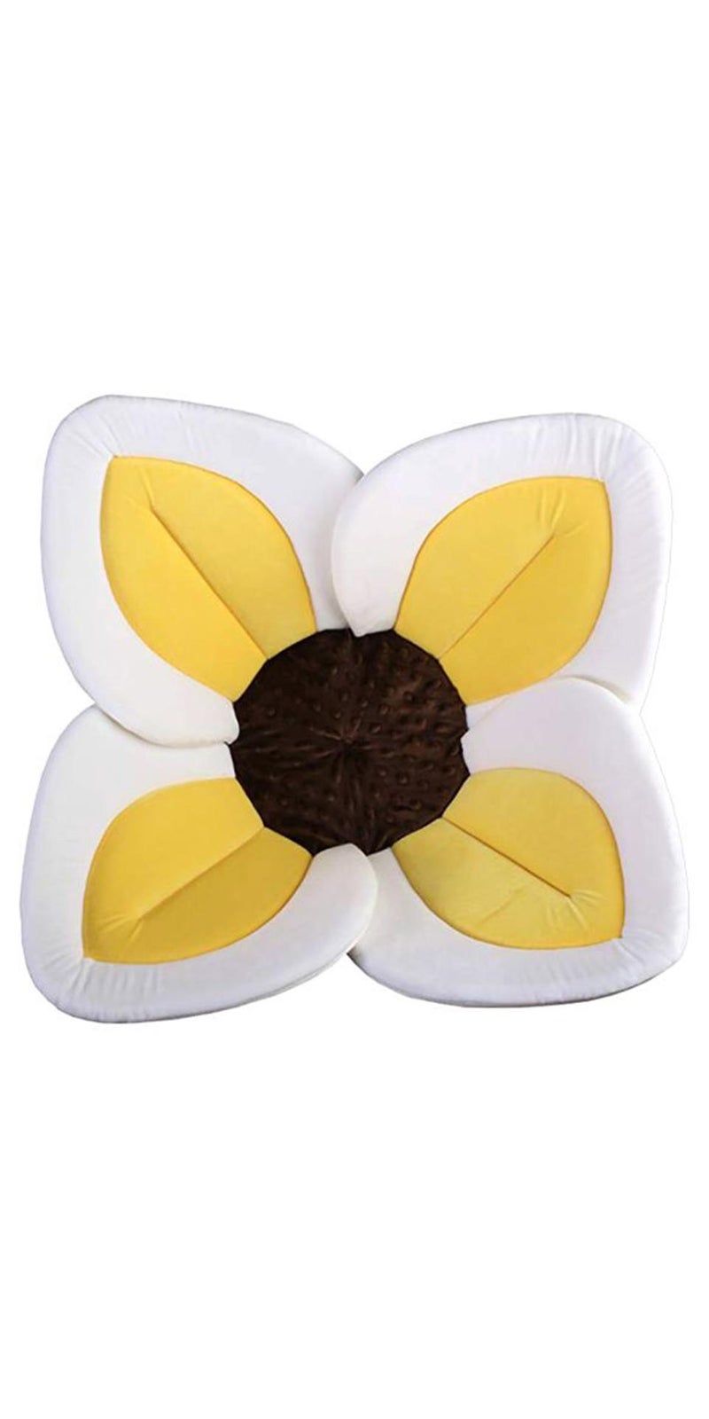 SAPU Comfortable Baby Bath Seat Flower Shaped (4 Petal) Bathtub - Ideal For 0 To 6 Month Baby - Fits In All Sinks - Image 1