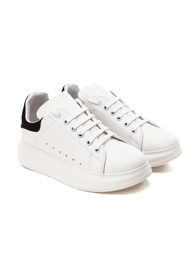Comfortable Low Top Sneakers White - Image 2