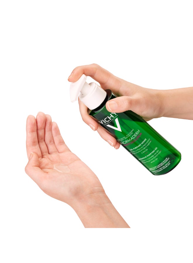 فيشي جل منظف الوجه نورماديرم فيتوسوليوشن لحب الشباب مع حمض الساليسيليك 400 مل 400ملليلتر - Image 4