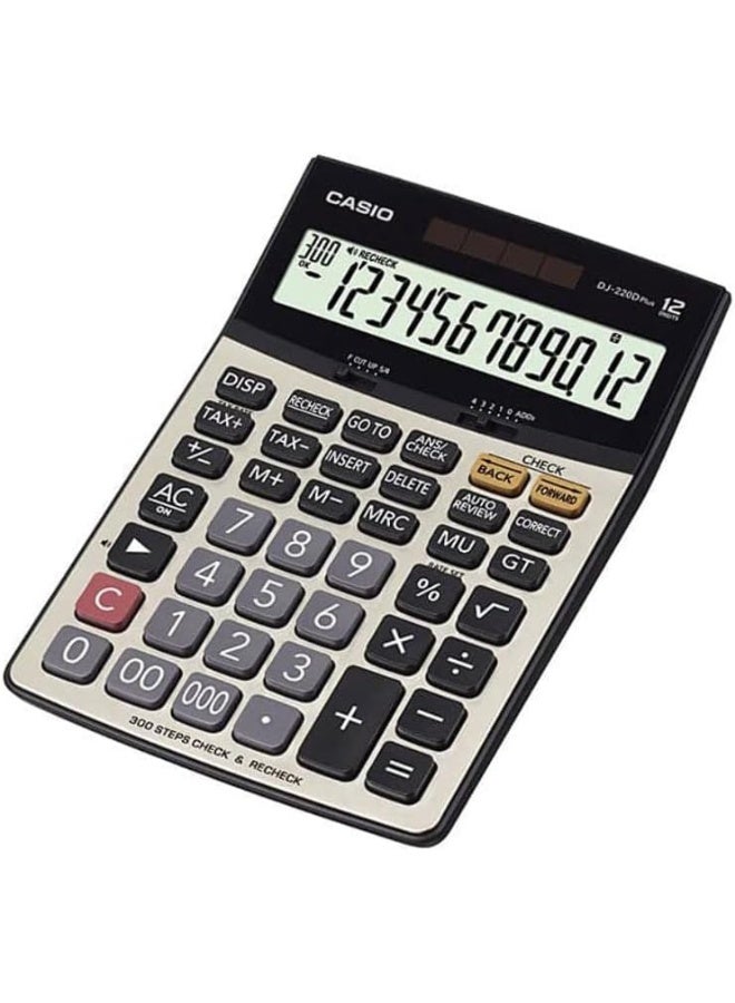 DJ-220DPLUS-WA-DP 12 Digits Calculator Silver - pnsku/N34023743A/45/_/1732192901/3eaa0394-7e81-4792-b05a-dd7cbdb9fc89