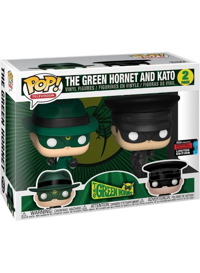 Funko Pop! TV: Green Hornet (NYCC) Collectable Vinyl Figure, Pack of 2, 43357 3.75inch  - Image 3
