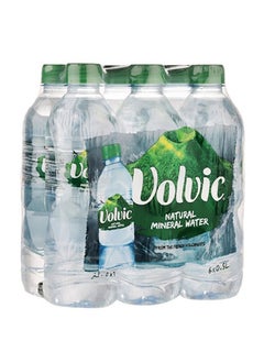 Volvic Natural Mineral Packaged Water 500ml Pack of 6  - Image 1