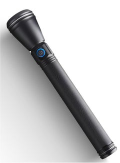 Impex Rechargeable LED Handheld Flashlight Torch Black/Clear 261mm  - Image 3