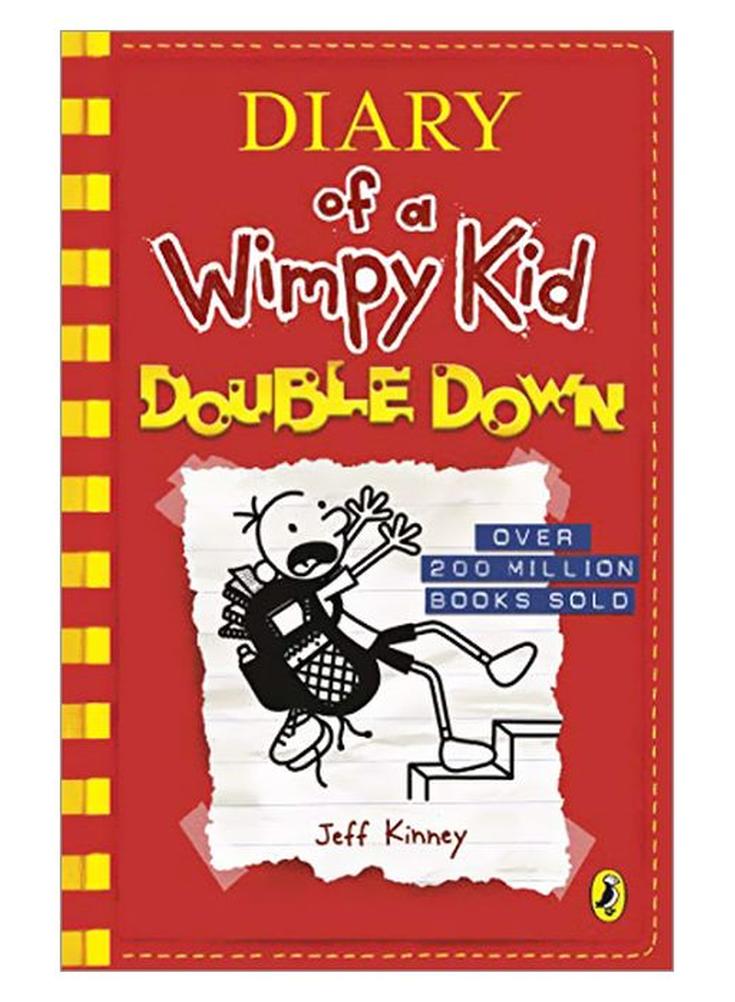 Diary Of A Wimpy Kid: Double Down Paperback English by Jeff Kinney - 2019-04-25