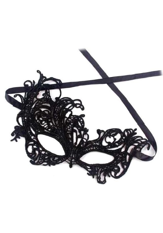 رد أول قناع تنكري جميل مصنوع من الدانتيل 20سم - Image 1