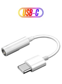 Ozone 3.5mm Female To Type-C Male Adapter White/Silver  - Image 1