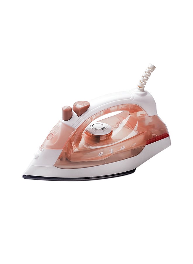 Impex - Electric Steam Iron Box - Non-Stick Coated Soleplate, 360-Degree Swivel Cord, Water Spray Function, Vertical & Horizontal Steaming, Variable Steam Control, , Pilot Lamp, Five Temperature Settings 1.45 kg 1300 W IBS 401 Multicolour - Image 1