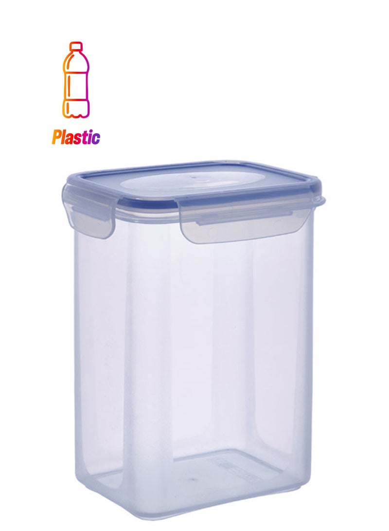 Square Safe Box Clear 1.4Liters