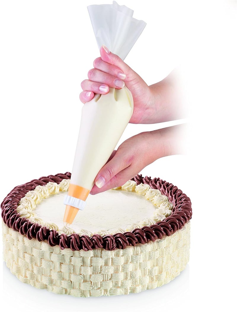 تسكوما عبوة أكياس تزيين مطاطية ديليسيا من 21 قطعة أصفر 35سم - Image 3