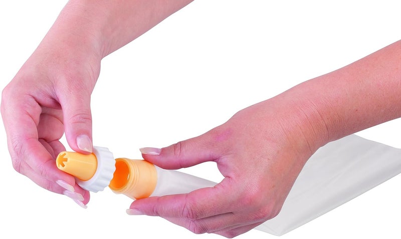 تسكوما عبوة أكياس تزيين مطاطية ديليسيا من 21 قطعة أصفر 35سم - Image 2