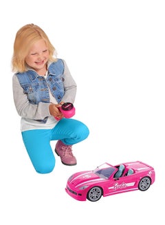 MONDO Barbie Rc Dream Car Made Up With Premium Quality Authentic And Durable 40x17.5x12.5cm  - Image 4