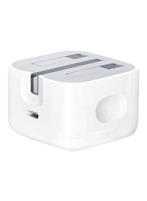20W USB-C Power Adapter White