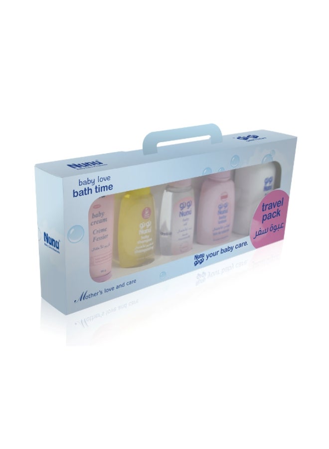 نونو طقم هدايا بيبي لاف باث تايم للأطفال
