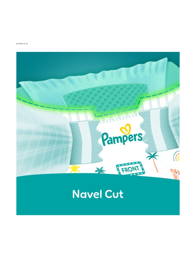 Aloe Vera Taped Diapers Size 1 Mega Pack 86 Count