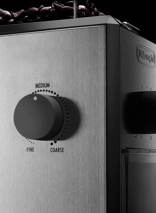 De'Longhi Coffee Grinder, Stainless Steel Blade, Dual Safe System, 110 W KG89 Stainless Steel - Image 5