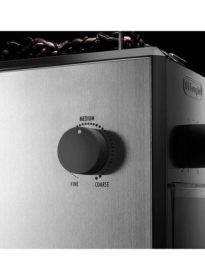 De'Longhi Coffee Grinder, Stainless Steel Blade, Dual Safe System, 110 W KG89 Stainless Steel - Image 4