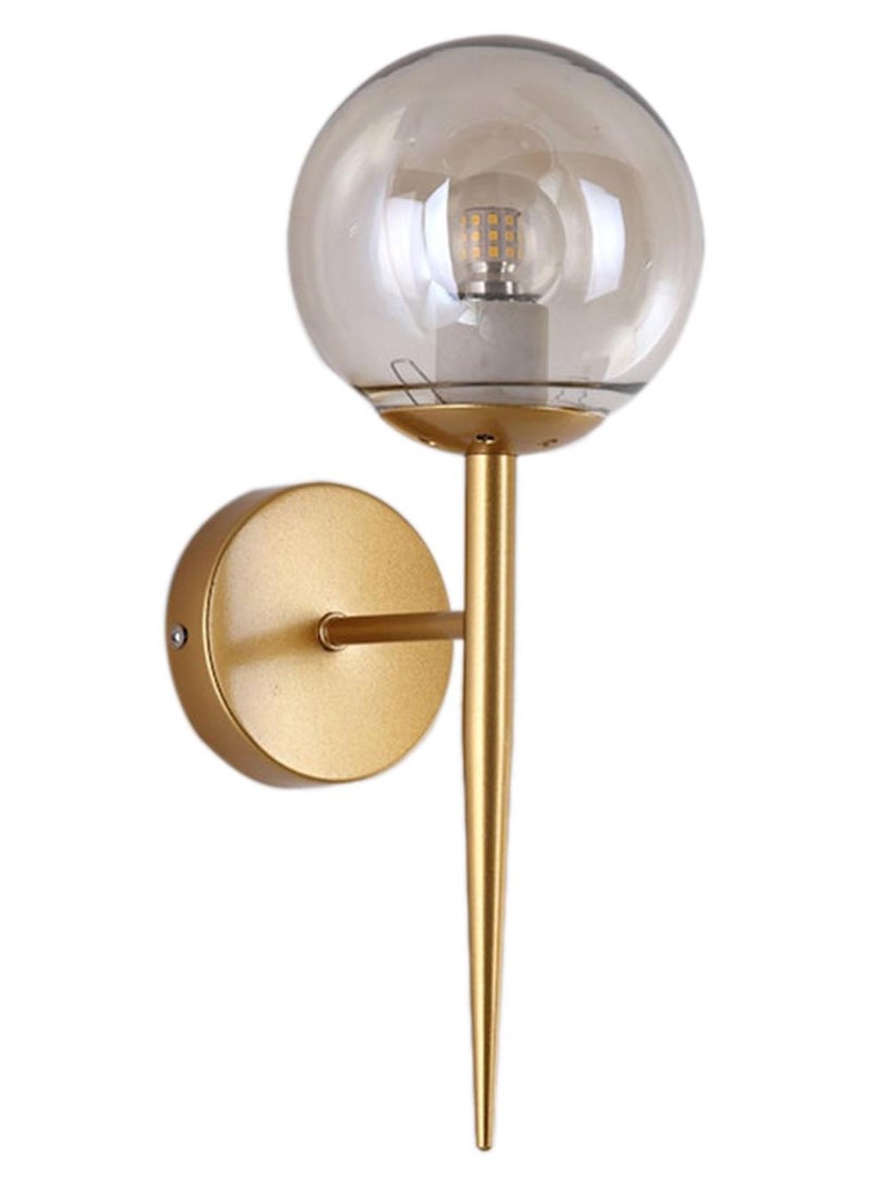 بيوينتي مصباح جداري نمط حديث بضوء LED ذهب / شفاف 13 x 34سم - Image 1