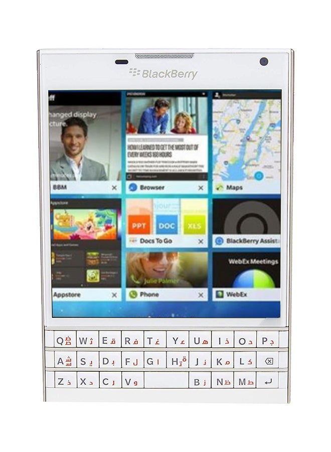 BlackBerry - Renewed - Passport White 3GB RAM 32GB - Image 1