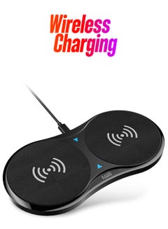 Xcell Two Phone Wireless Charger Black  - Image 1