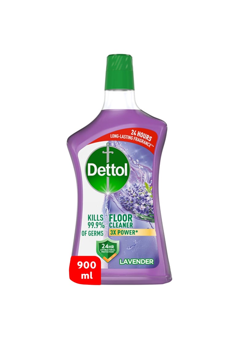 Dettol Lavender Antibacterial Power Floor Cleaner 900ml - Image 1