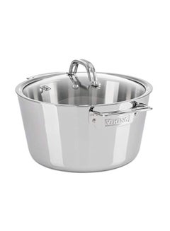 Stainless Steel Dutch Oven With Lid Stainless Steel 9.4x13x4.7inch