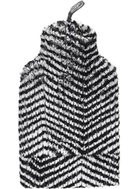 Hot Water Bottle With Knitted Cover