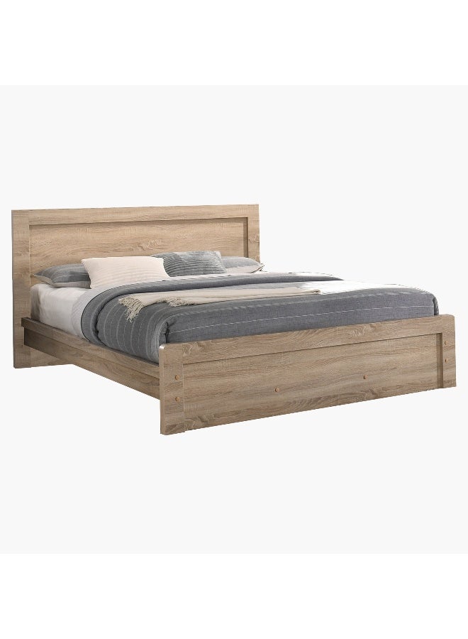 Home Box - P-Cooper 150X200 Bed-Sonoma Oak Beige - Image 1