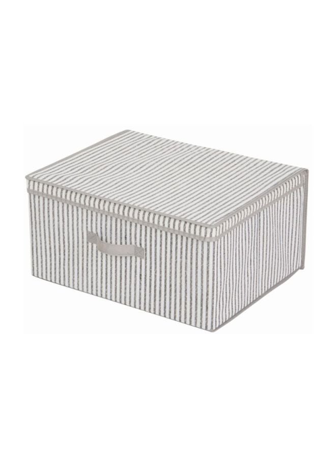 Home Box Ebase Storage Box Beige/Grey 50x40x25cm - Image 2