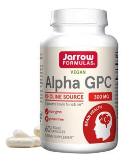 jarrow formulas Alpha GPC 300mg - 60 Capsules  - Image 1