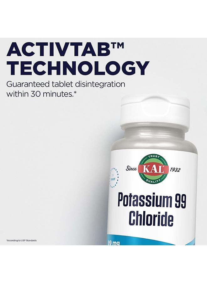 KAL, Potassium 99 Chloride, 99 mg, 100 Tablets - Image 4