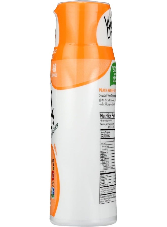 SweetLeaf Water Drops, Delicious Stevia Water Enhancer, Peach Mango, 1.62 fl oz - Image 4
