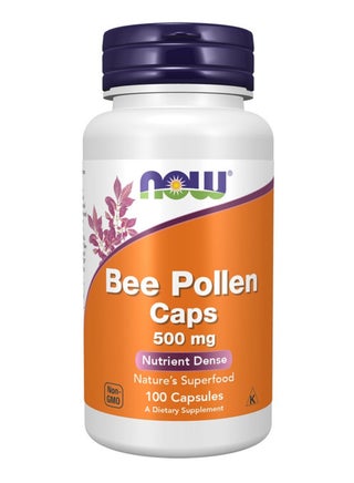 Bee Pollen Dietary Supplement 500mg - 100 Capsules - pnsku/N34209241A/45/_/1738581574/e23d42c9-c1fa-419b-be48-7ebe0c51d897