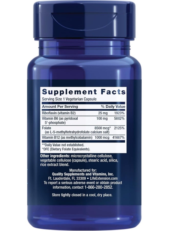 Life Extension Homocysteine Resist, 60 Vegetarian Capsules Packaging May Vary - Image 3