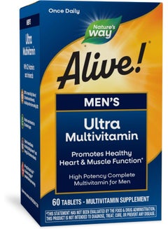 Nature's Way Men's Ultra Multivitamin 60 Tablets Packaging May Vary  - Image 1