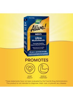 Nature's Way Men's Ultra Multivitamin 60 Tablets Packaging May Vary  - Image 4