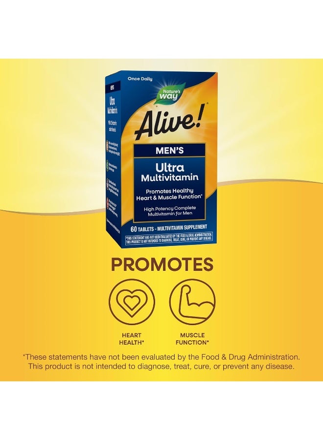 Men's Ultra Multivitamin 60 Tablets Packaging May Vary