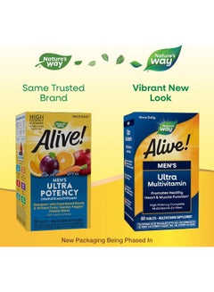 Nature's Way Men's Ultra Multivitamin 60 Tablets Packaging May Vary  - Image 5