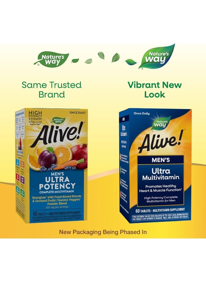 Men's Ultra Multivitamin 60 Tablets Packaging May Vary