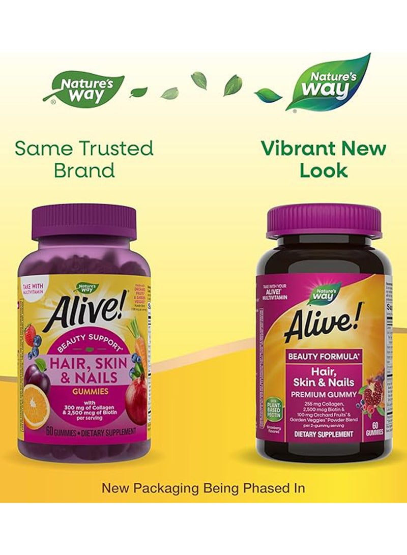 Alive Strawberry Flavored Dietary Supplement - 60 Capsule