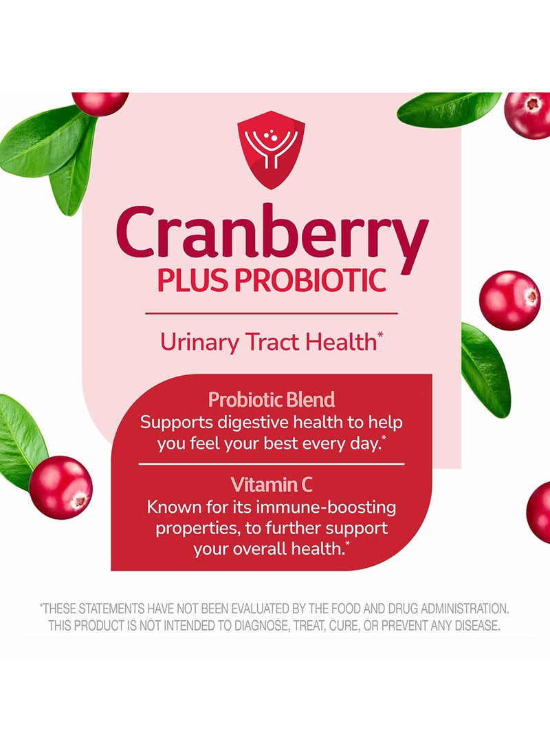 21st CENTURY Cranberry Plus Probiotic, 60 Tablets, Packaging May Vary  - Image 4