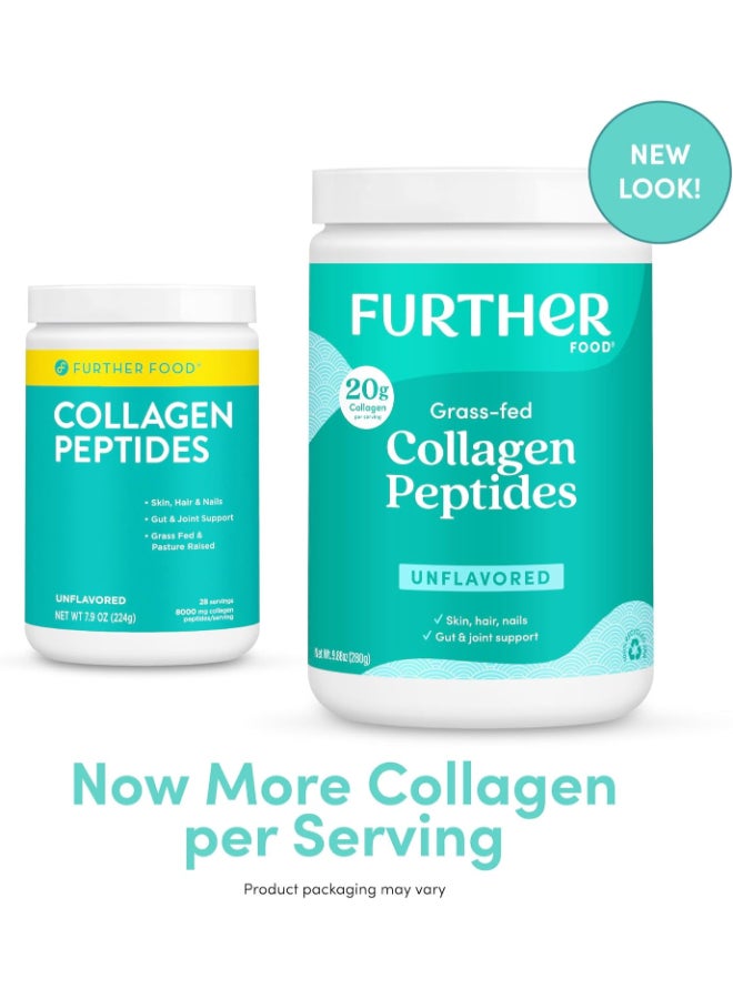 Further Food - Grass-Fed Collagen Peptides, Unflavored - 9.88 Oz Packaging May Vary - Image 1