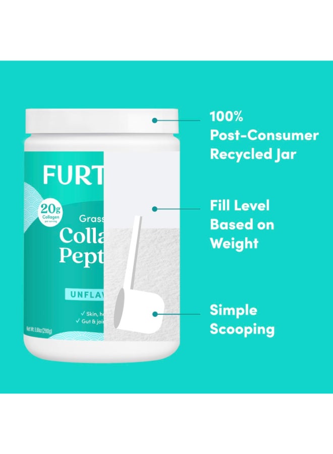 Further Food - Grass-Fed Collagen Peptides, Unflavored - 9.88 Oz Packaging May Vary - Image 1