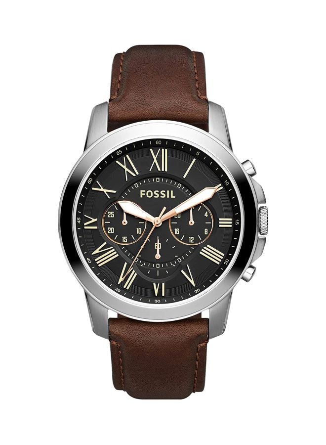 فوسيل ساعة كرونوغراف مقاومة للماء طراز FS4813 للرجال - Image 1