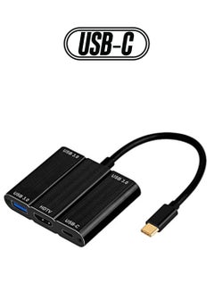 onten OTN-9509S Type-C To HDMI Adapter Black 