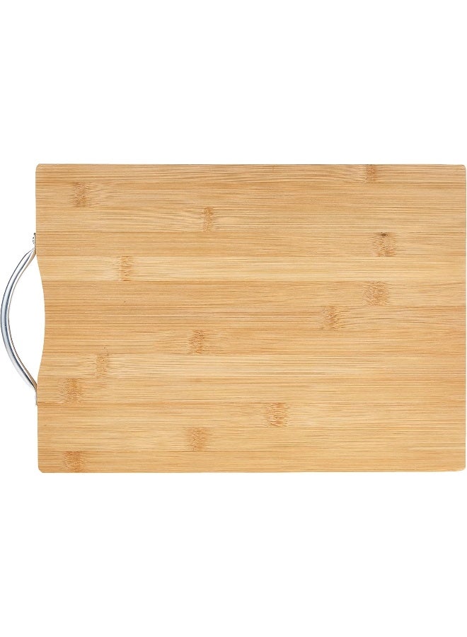Raj Wooden Cutting Board, Brown, Small, 34 cm, CWCB001, Vegetable, Bread, Fruit, Meat Cutting Board, Chopping Board Brown 34x24cm - Image 3