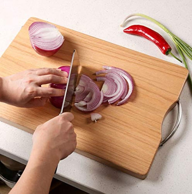 راج لوح تقطيع بني 28x38سم - Image 5