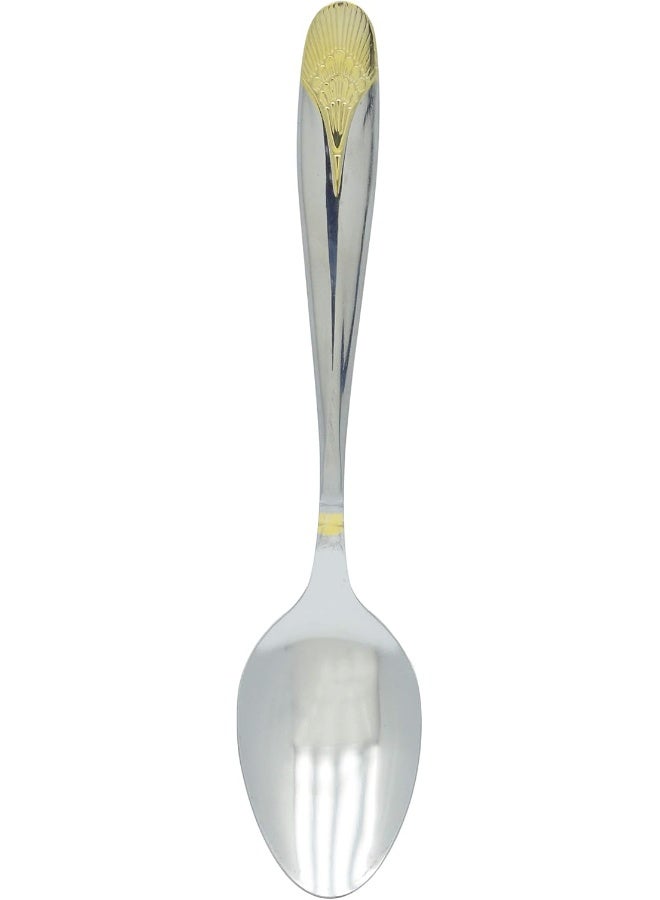 راج طقم ملاعق مكوّن من 6 قطع فضي 20.5سم - Image 1