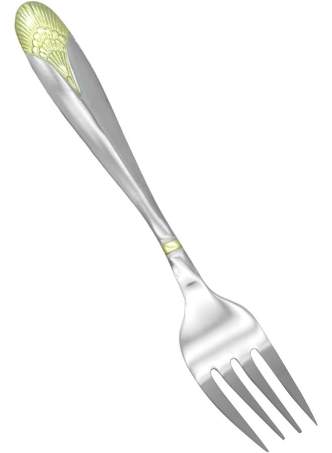 راج طقم شوك مكون من 6-قطع فضي 14.5سم - Image 2