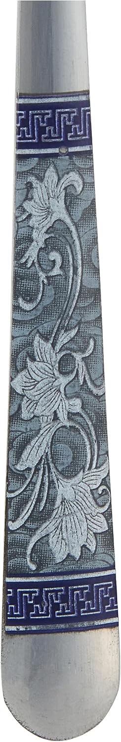 راج طقم ملاعق مكوّن من 6 قطع فضي / أزرق 15سم - Image 4