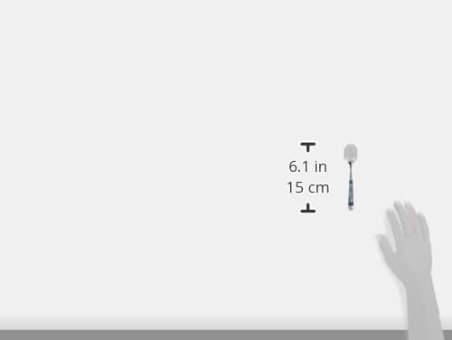 راج طقم ملاعق مكوّن من 6 قطع فضي / أزرق 15سم - Image 5